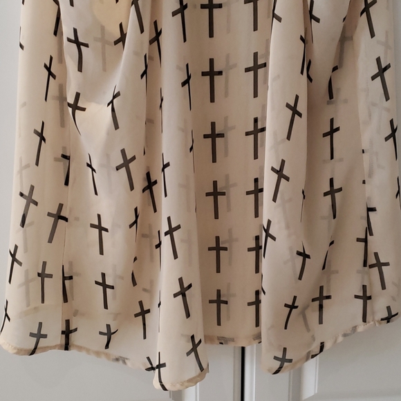 Sheer Flowy Racerback Tank - Picture 4 of 4